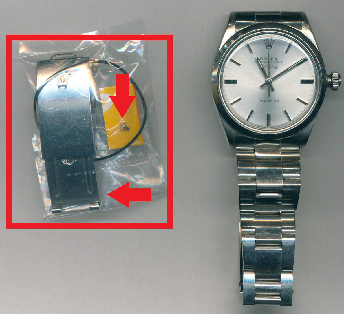 ロレックス（ROLEX) エアキング (Rif.5500/アンティーク）の