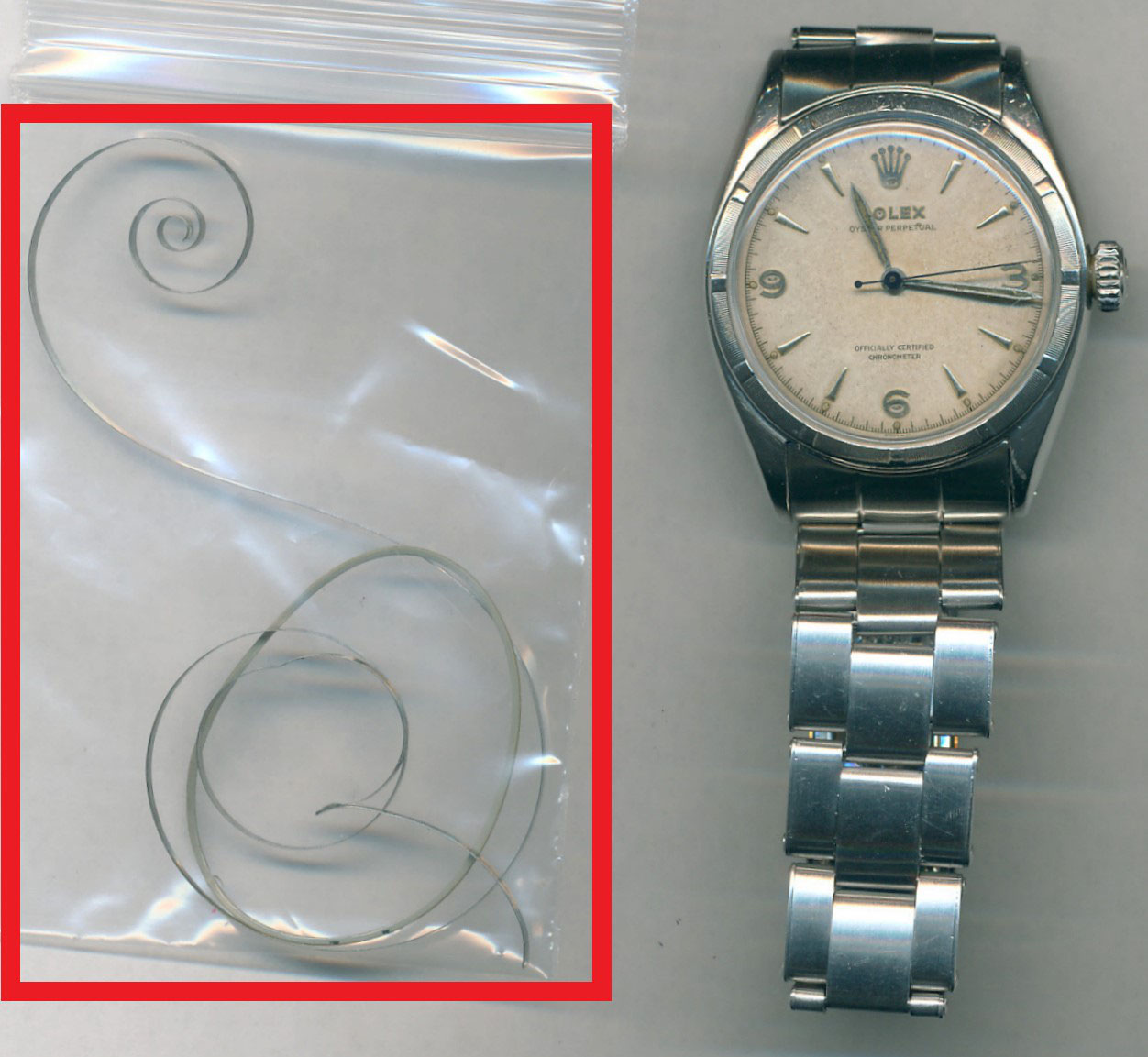 ロレックス（ROLEX)オイスターパーペチュアル (アンティーク)のオーバーホール・ゼンマイ交換・歯車調整を承らせて頂きました -  熟練職人のアンティークウオッチオーバーホール Jパーソンズ