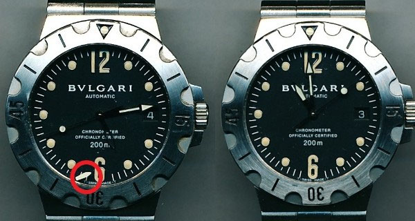 ブルガリディアゴノスクーバK18YGSD40D　オーバーホール済み換えベルト付き BVLGARI ブルガリ SD40SG ディアゴノ スクーバ 腕時計