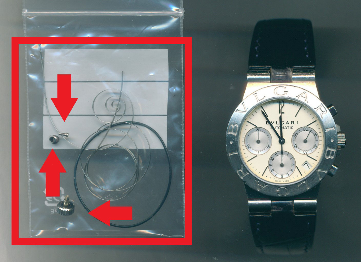ブルガリ(BVLGARI)ディアゴノ スポーツ クロノグラフ(Rif.CH35S ブルガリ(BVLGARI)ディアゴノ スポーツ クロノグラフ(Rif.CH35S