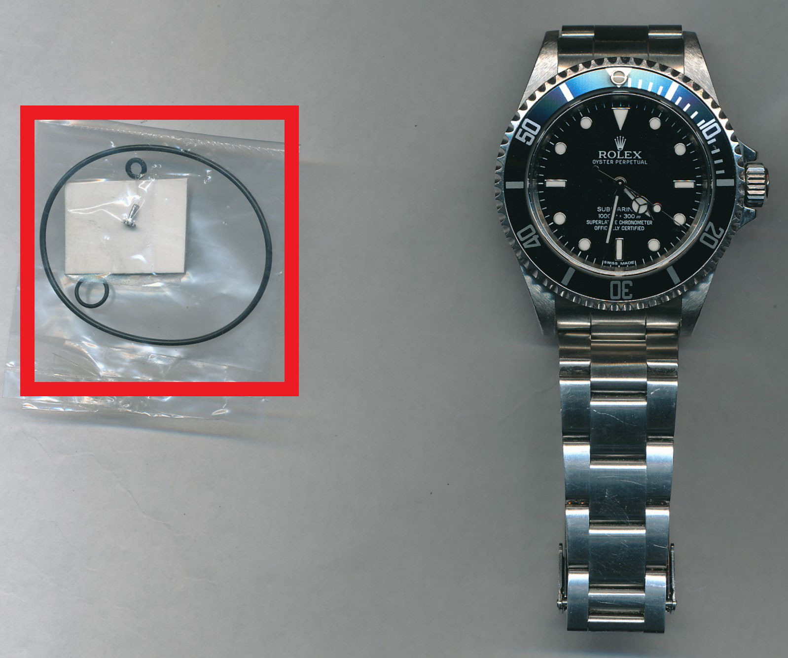 ROLEX CAL. 1525 7950 2番歯車+ツツカナ未開封未使用 訳あり！ROLEX