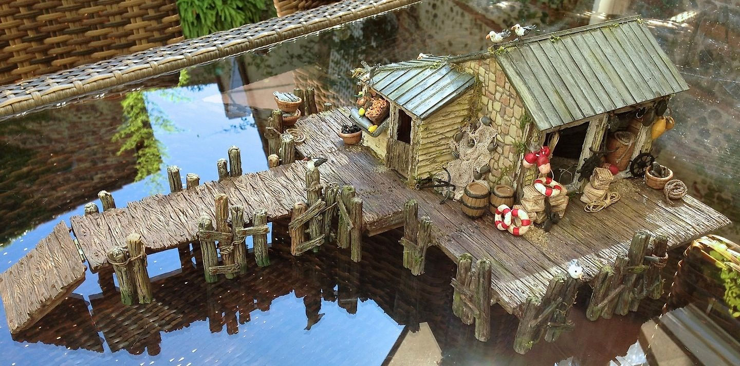 Le Vieux Dock - Petits mondes miniatures de Noël Le Vieux Dock - Petits mondes miniatures de Noël