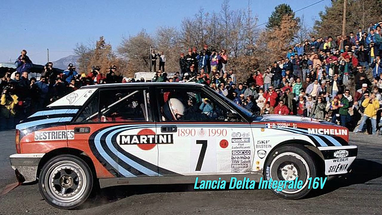 Retrospective Slot Didier Auriol 1990 Rallye Monte Carlo BeanicoPhoto