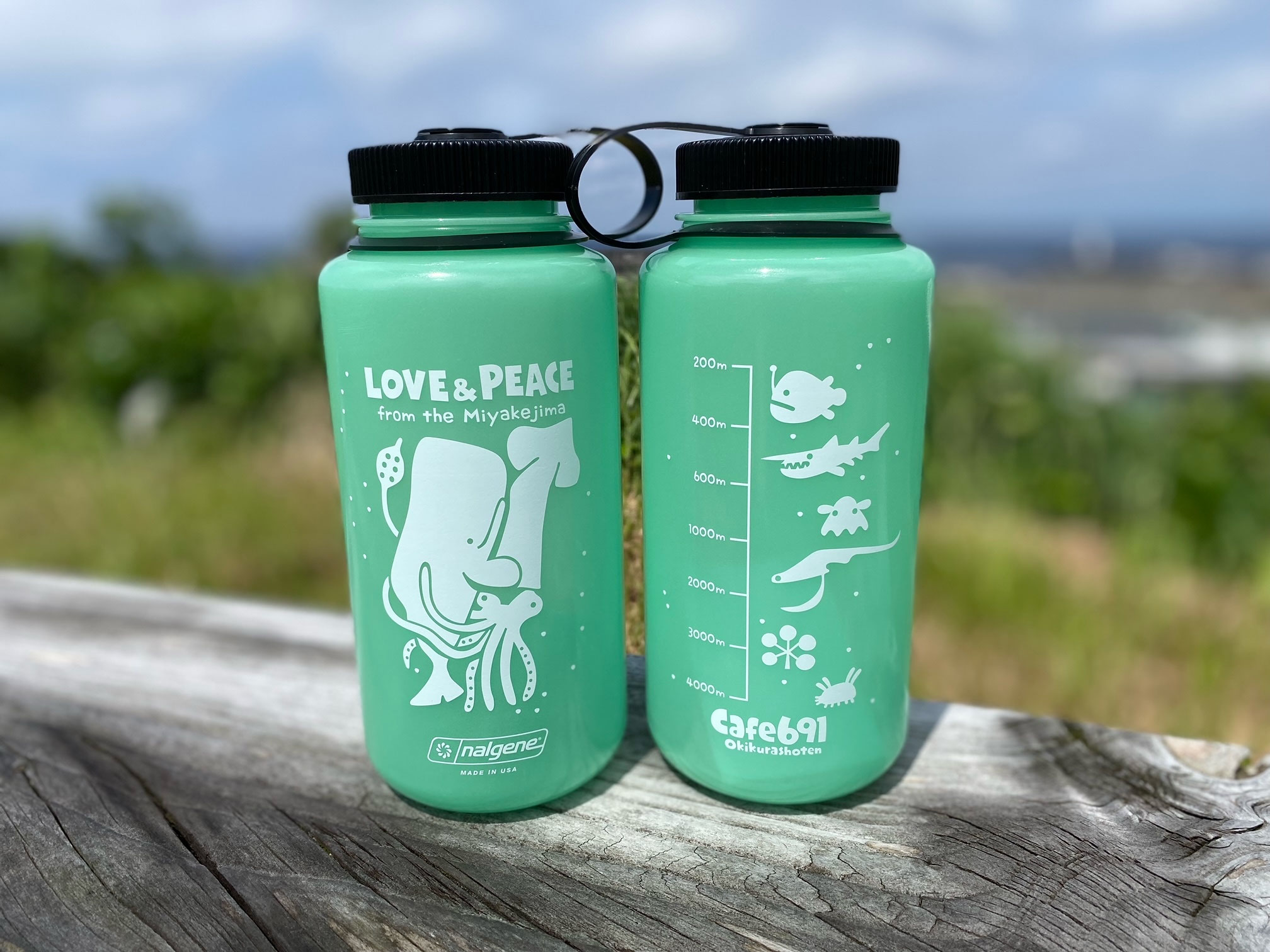 三宅島クジラクラファン情報】リターンのナルゲンボトルが完成しました