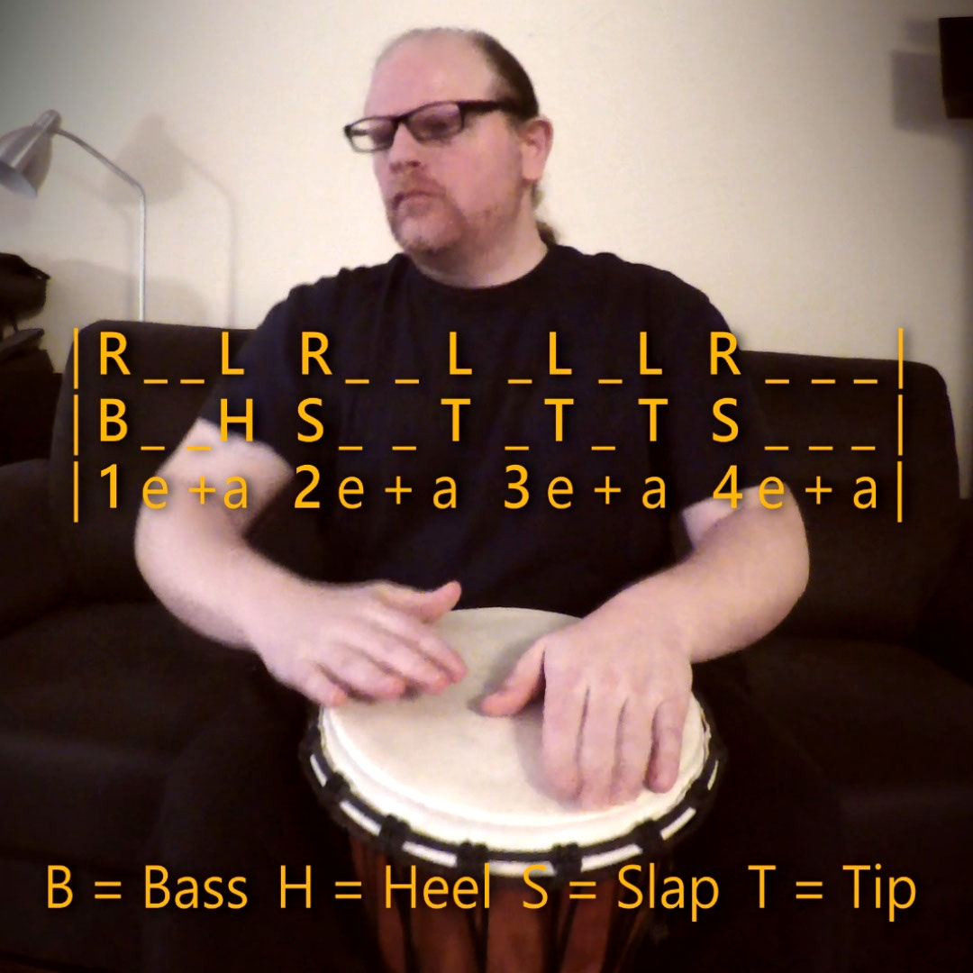 Untypischer Djembe Groove HAPPYDRUMS