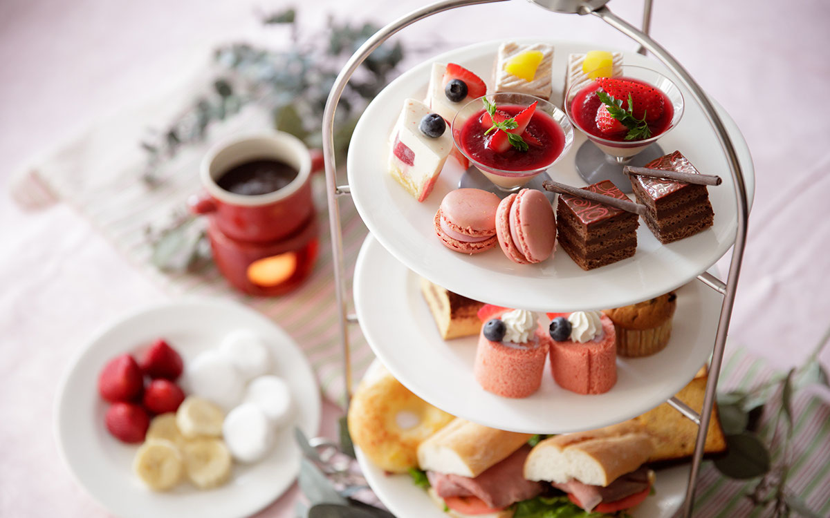 池袋リビエラカフェグリーンスタイルのバレンタイン限定アフタヌーンティ Valentine 30 40 50代女性が活躍する情報サイト ジョワーヌ東京