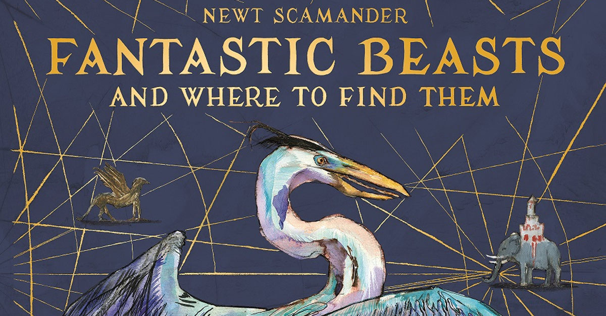 La Couverture De L Edition Entierement Illustree Du Bestiaire Vie Et Habitat Des Animaux Fantastiques Devoilee Potterveille