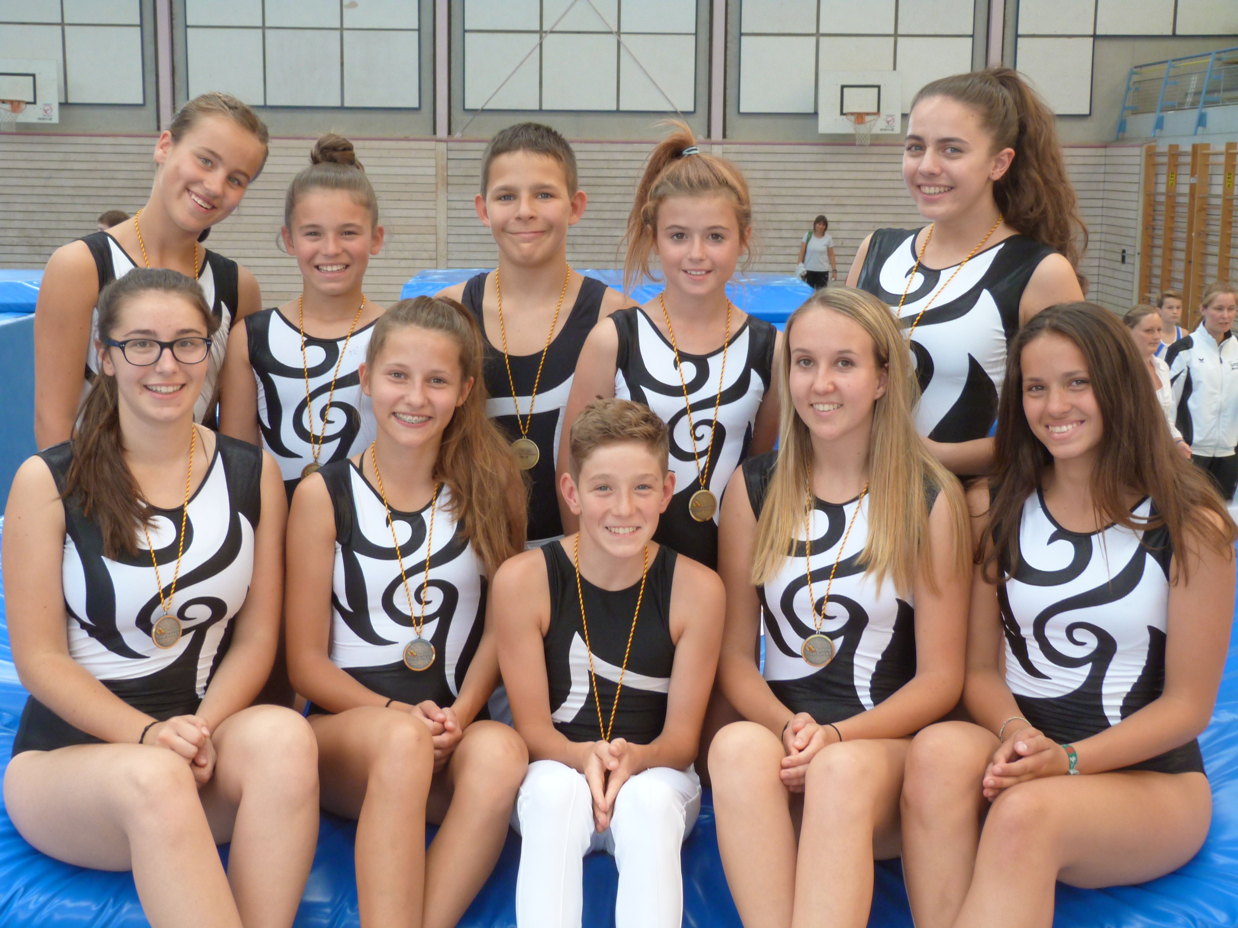 Einmal Silber Und Einmal Bronze F r Die Trampoliner Des TV Ichenheim 