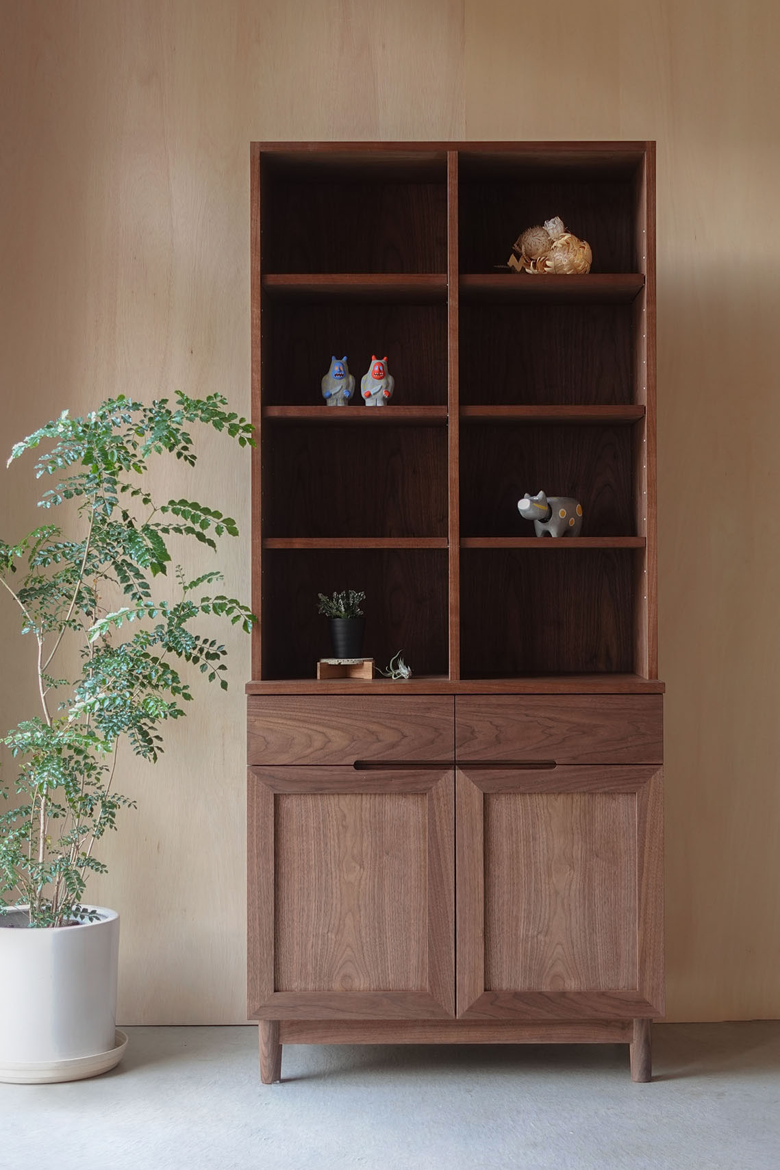 納品事例-ウォールナット材の