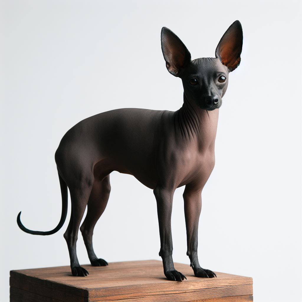 Get to know better the coated Xoloitzcuintli Xolos Ramirez