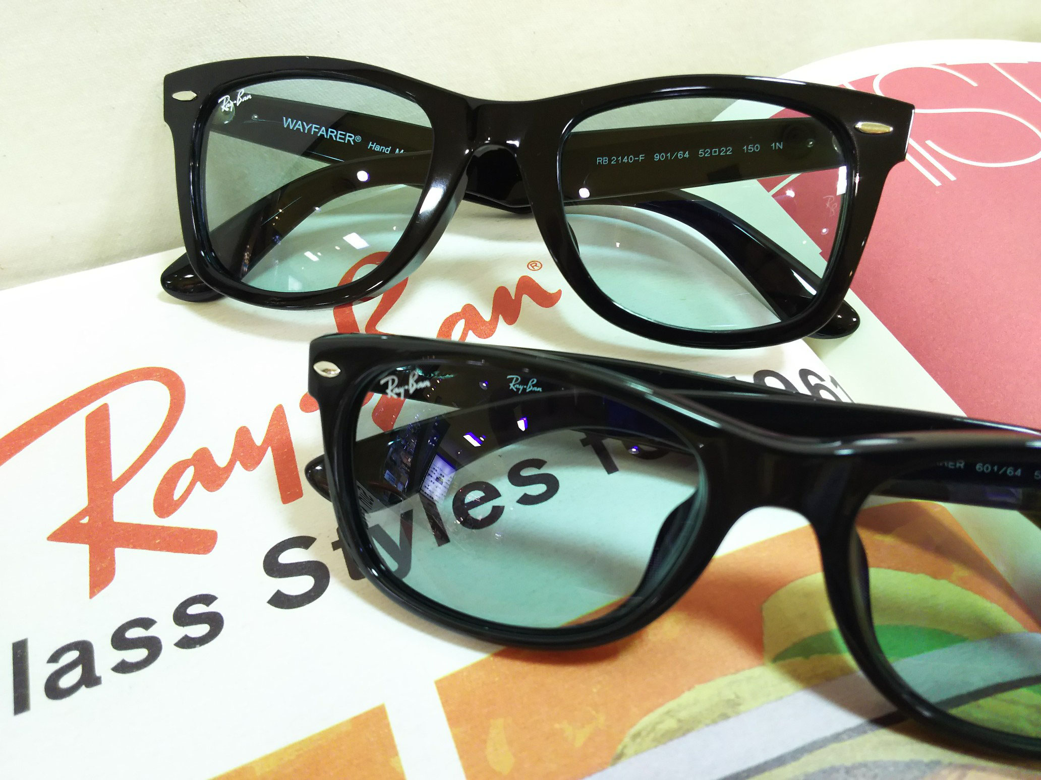 RAY BAN ライトカラーレンズのウエイファーラーが揃いました RAY BAN ライトカラーレンズのウエイファーラーが揃いました