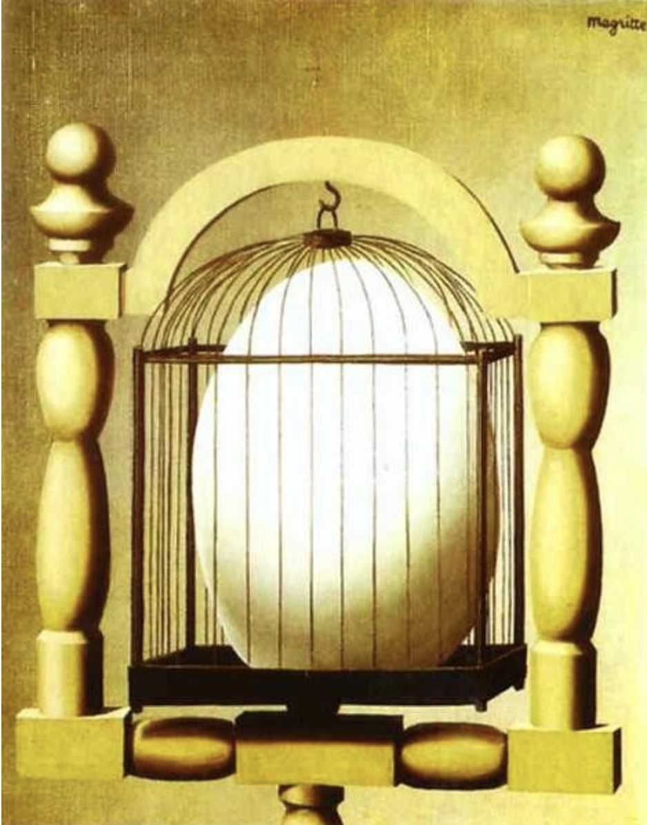 作品解説】ルネ・マグリット「選択的親和力」 - Artpedia アート
