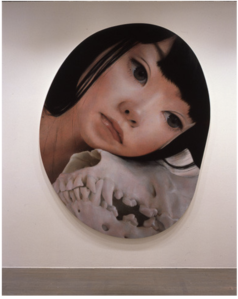 ☆日本の職人技☆ 絵画 現代アート 立体 くちびる 唇 Yamamoto銘
