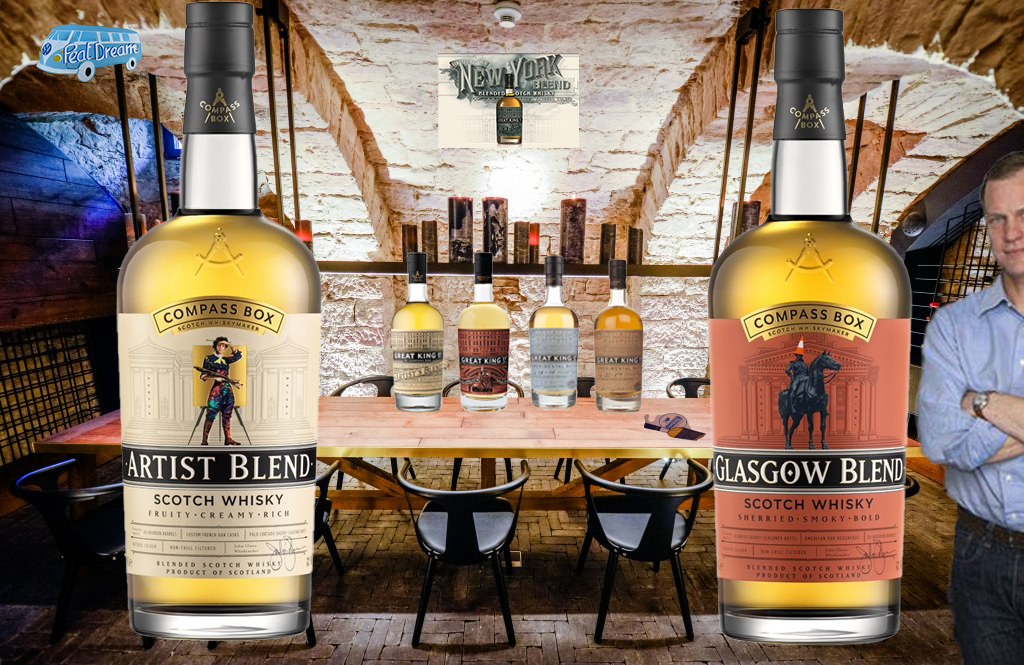 COMPASS BOX ARTIST'S BLEND vs GLASGOW BLEND