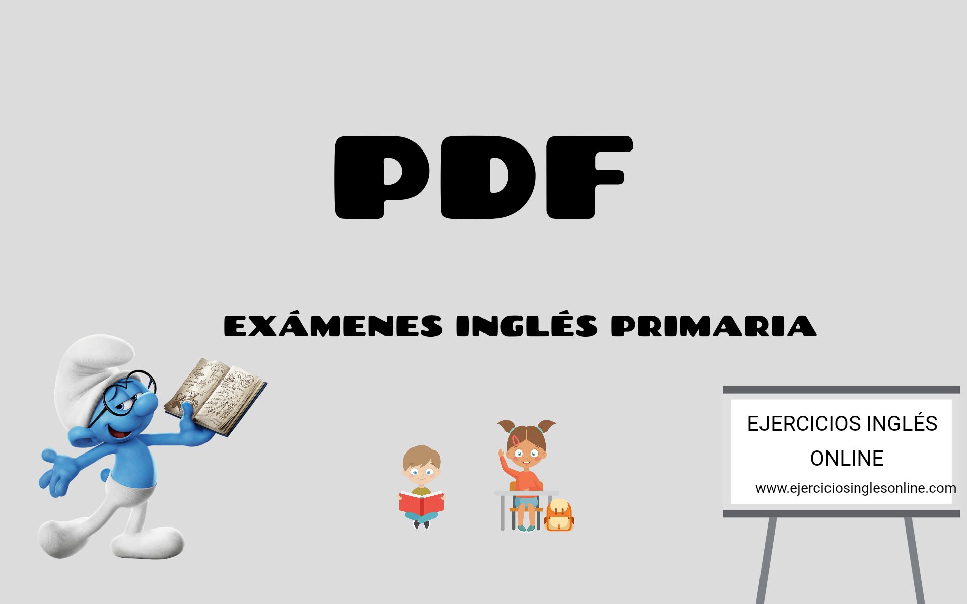 Exámenes inglés primaria PDF - Ejercicios inglés online