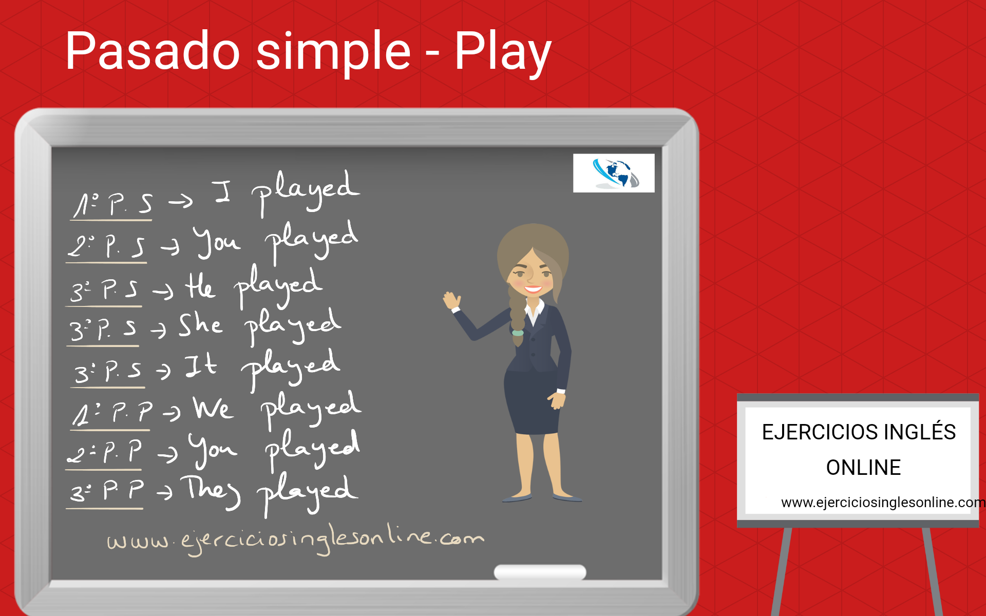 Pasado simple Ejercicio 6 Interactivo Ejercicios inglés online