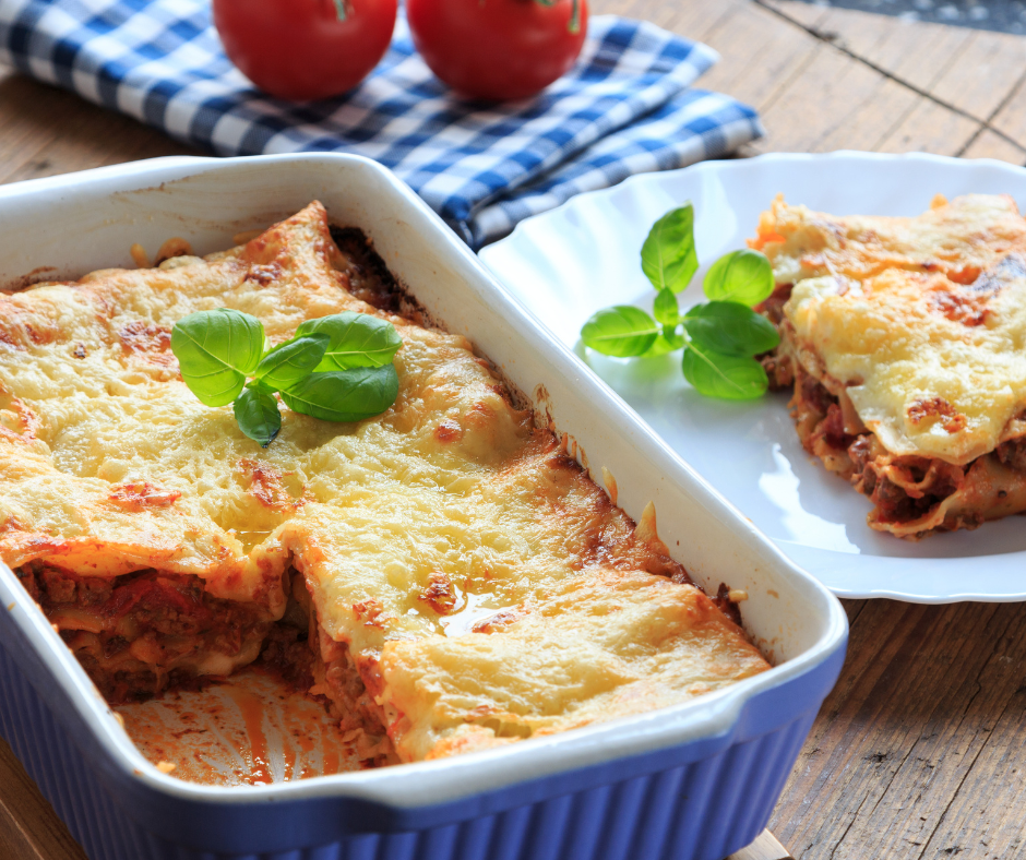 vegetarische Lasagne mit Pilzen - Yoga &amp; More mit Nadine Schulz