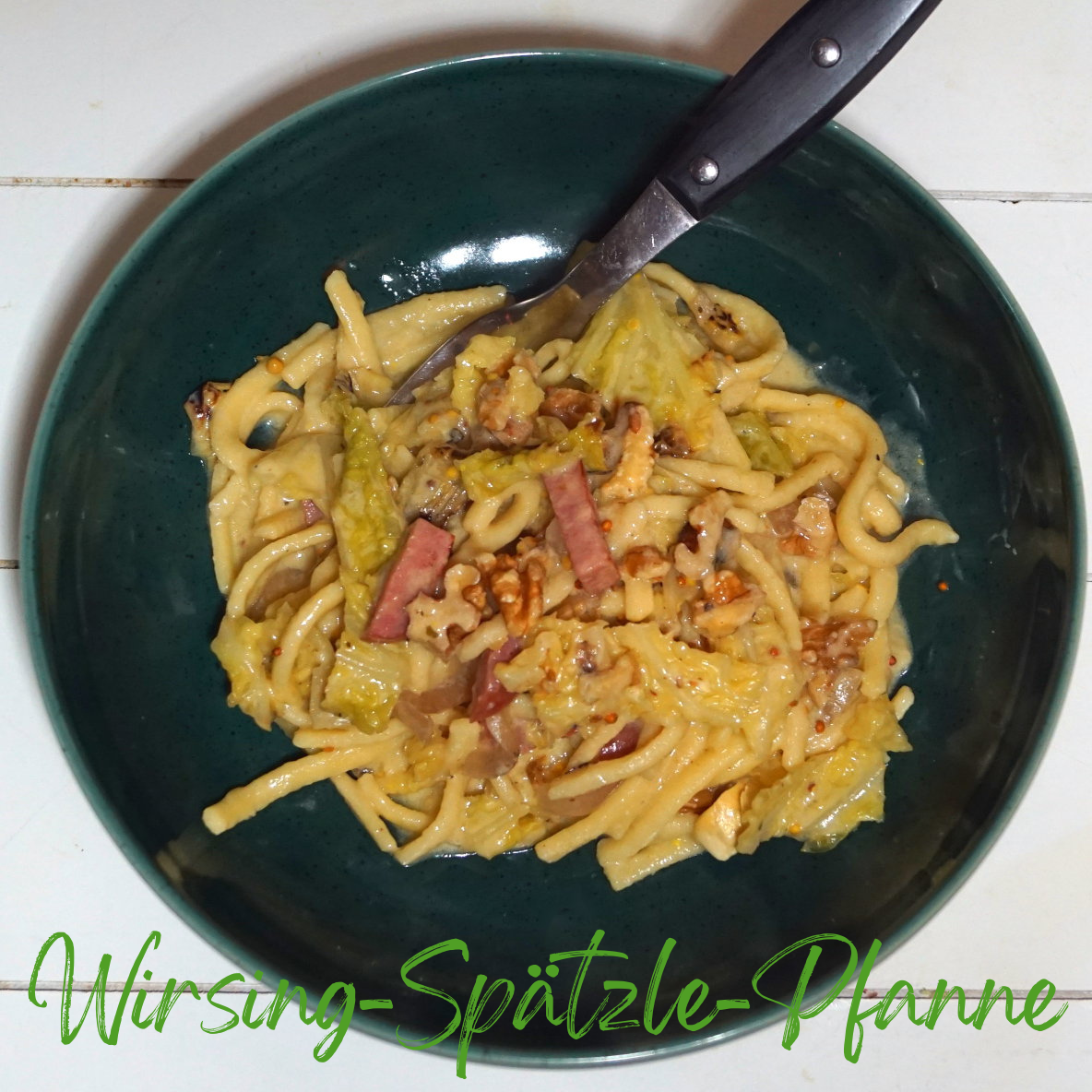 Wirsing-Spätzle-Pfanne - zimtkringel - about food Wirsing-Spätzle-Pfanne - zimtkringel - about food