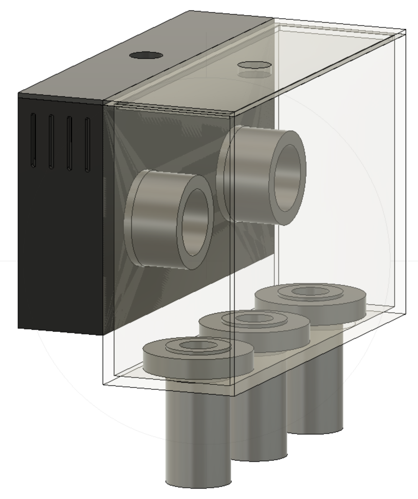 ラスト1】海外式 オーバーフローボックス サイドフロー 600GHL 海外製