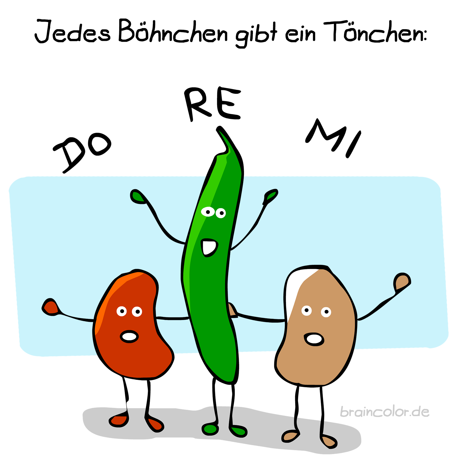 Jedes Böhnchen gibt ein Tönchen Kaktusblüte