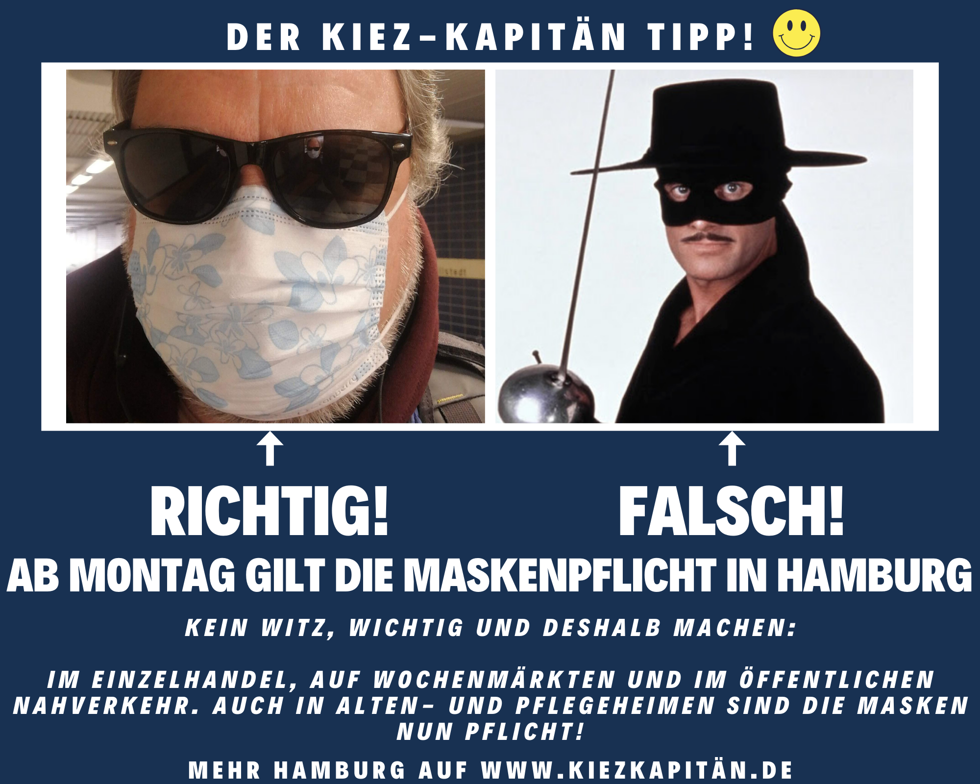 AB 27.04.2020 MASKENPFLICHT IN HAMBURG - KIEZ-KAPITÄN ...