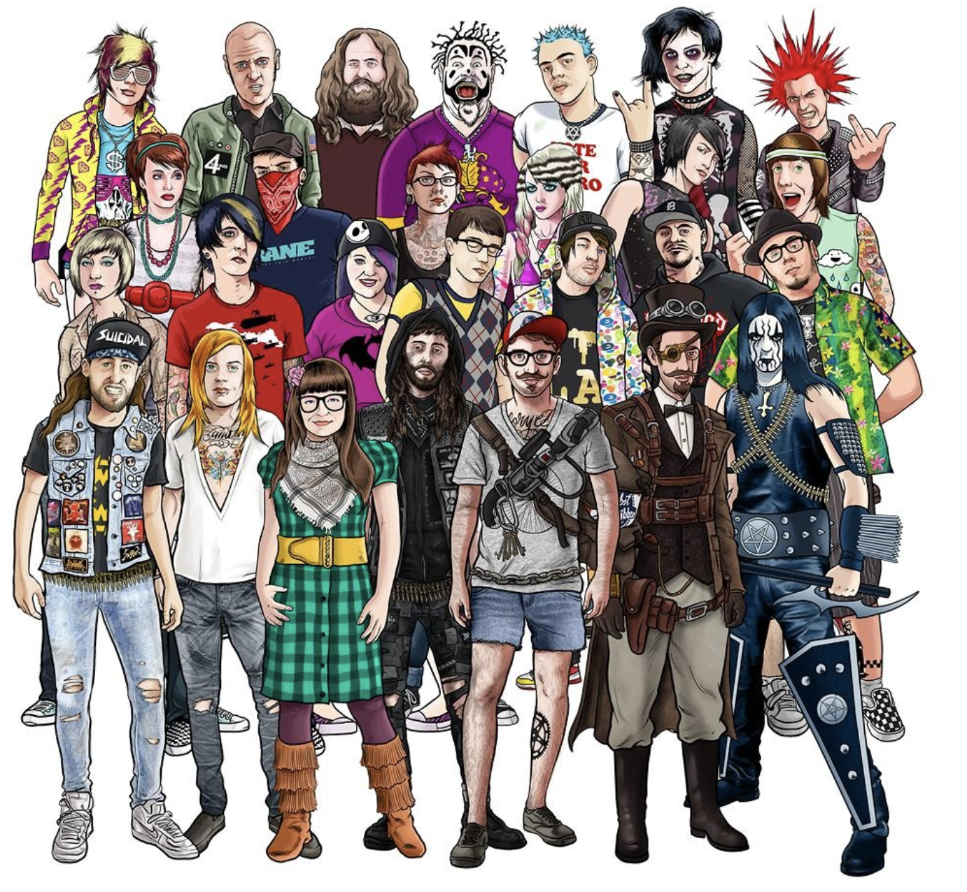 社会解説】サブカルチャー「母集団文化内の異端的な小集団文化