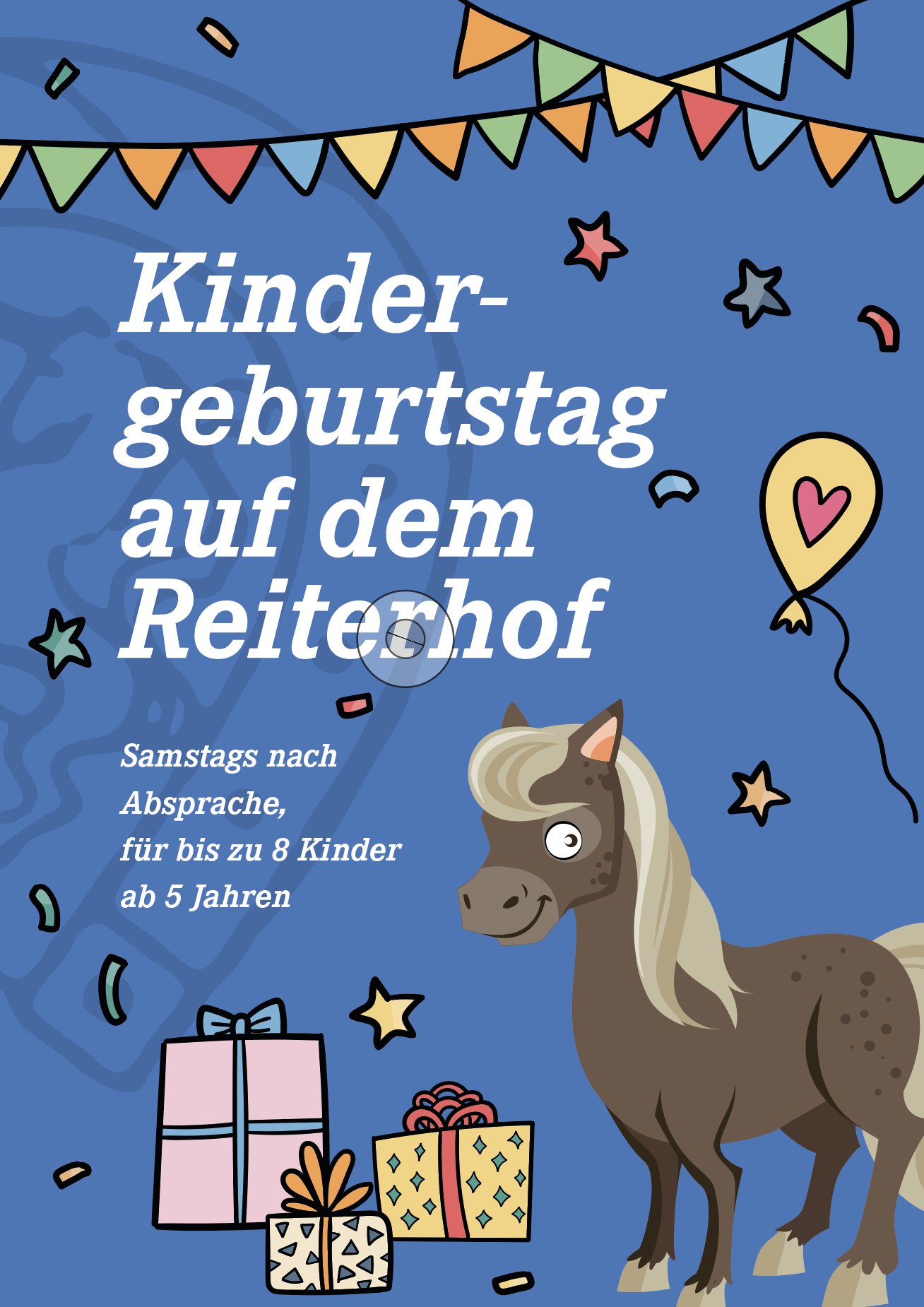 Feiere Deinen Kindergeburtstag auf dem Reiterhof! Reit und