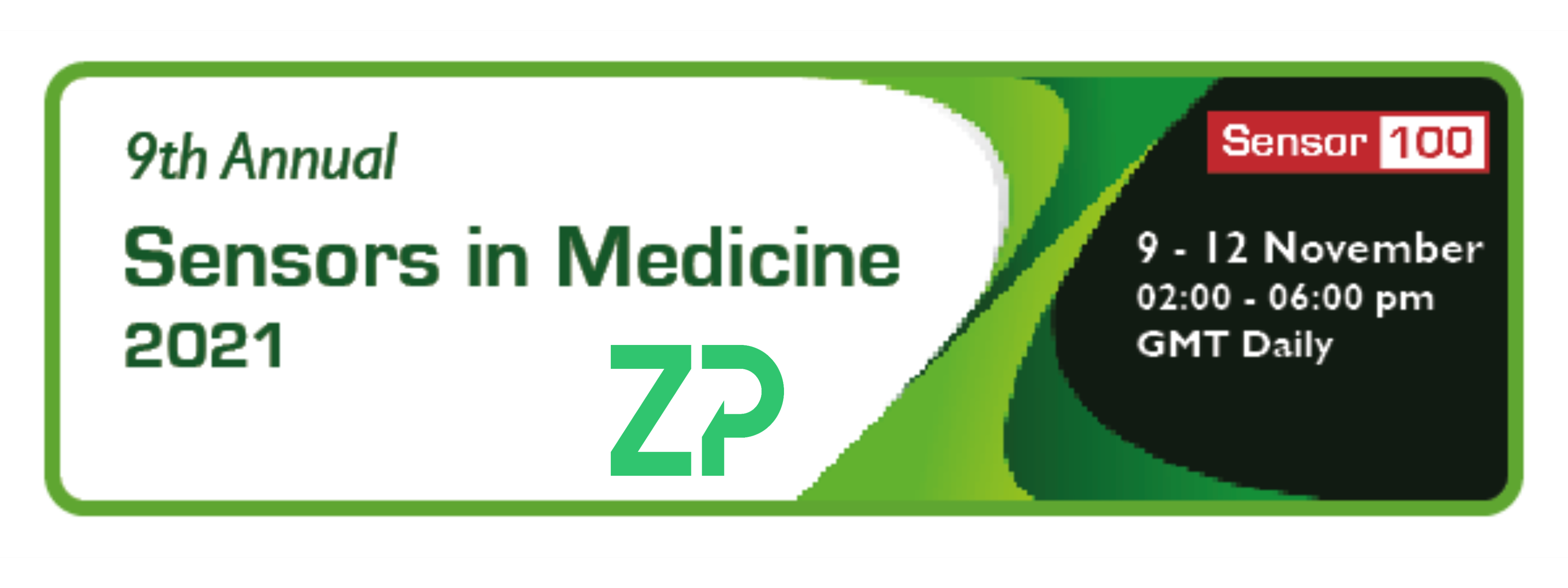 ZP is attending Sensors in Medicine 2021 zimmerandpeacock