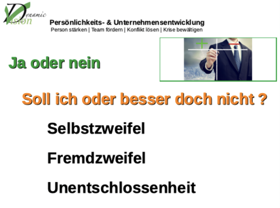 Ja oder nein dynamicvisionpersoenlichkeits Webseite!