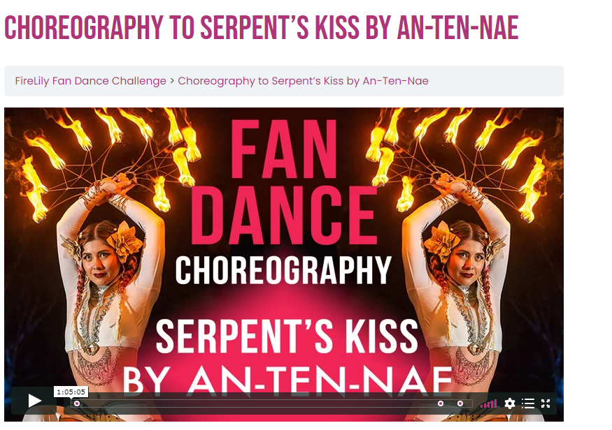 Fan Dance Choreography Challenge insanity firedance