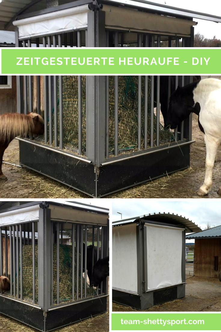 stabile Ausführung für Heu Futter verzinkte Raufe Heuraufe groß