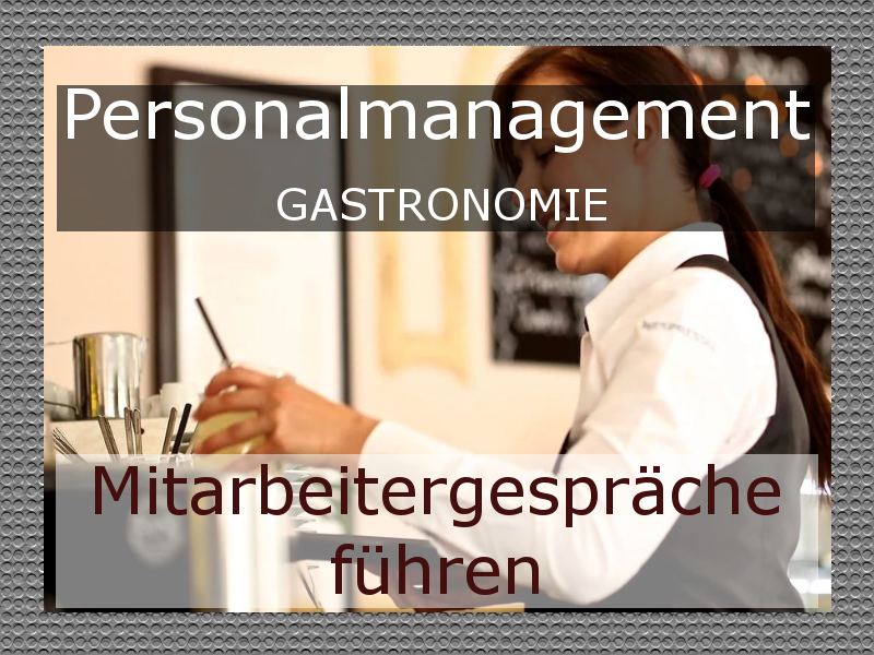 Mitarbeitergesprache Fuhren Das Informations Portal Fur Die Gastronomie