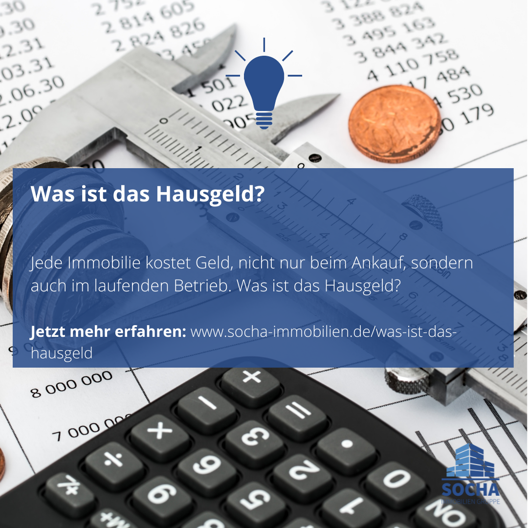 Was ist das Hausgeld? Socha Immobilien