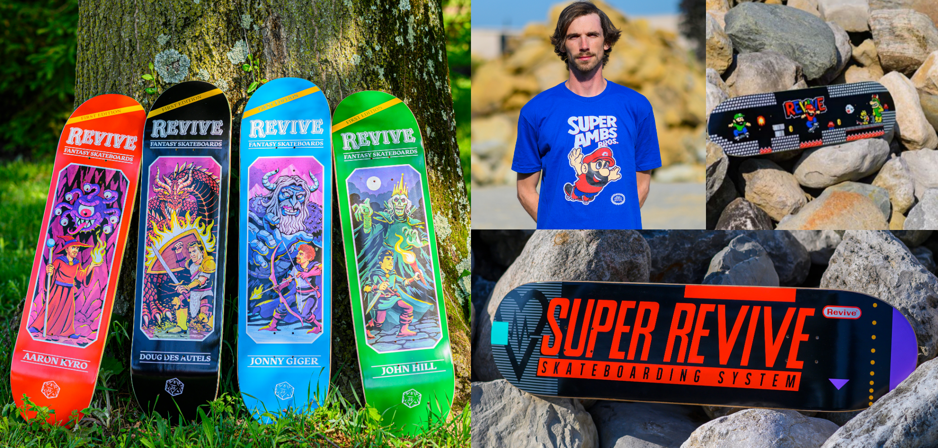 ReVive Fantasy Series Giger Skateboard Deck