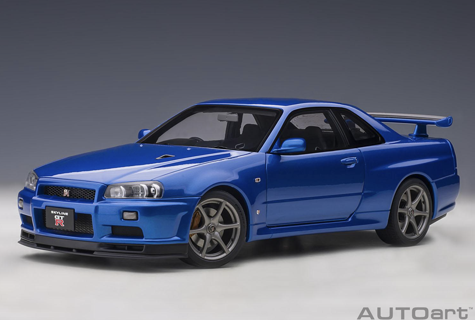 1/18 日産スカイラインGT-R(BNR34) AUTOart 1:18 AUTOART Nissan Skyline Gt-R (R34) Z-Tune 2002 Midnight