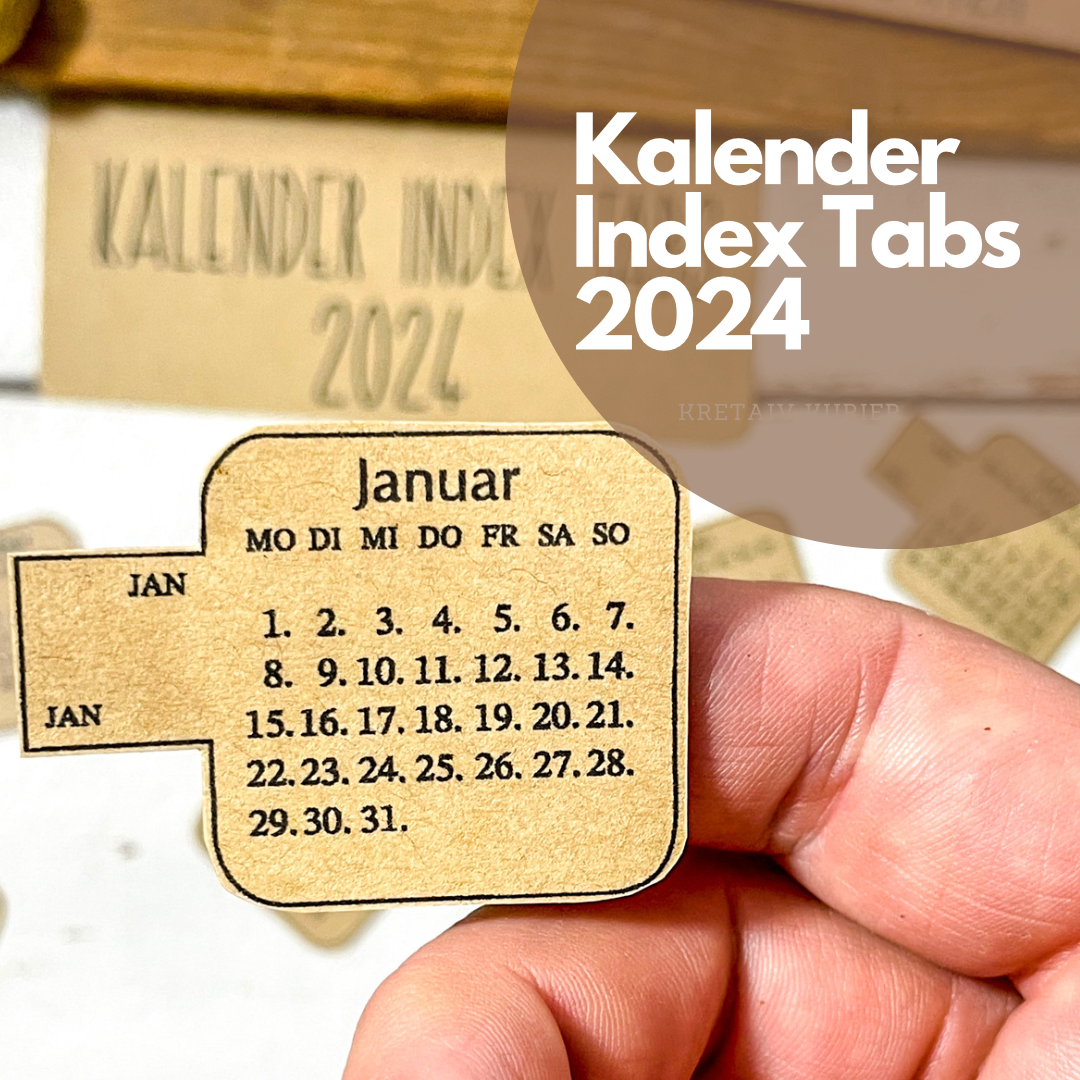Kalender Index Tabs 2024 Kreativ Kurier