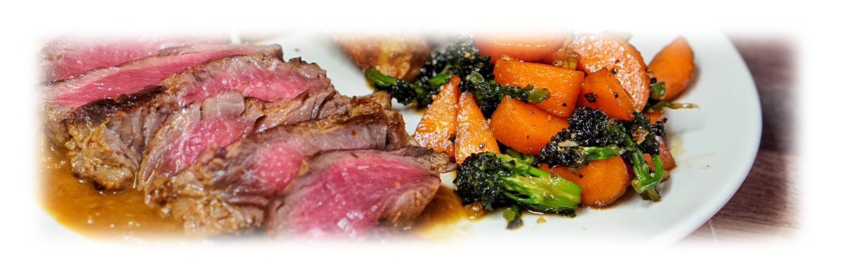 Rezeptidee: in Rotwein geschmortes Rinderfilet - BRoK