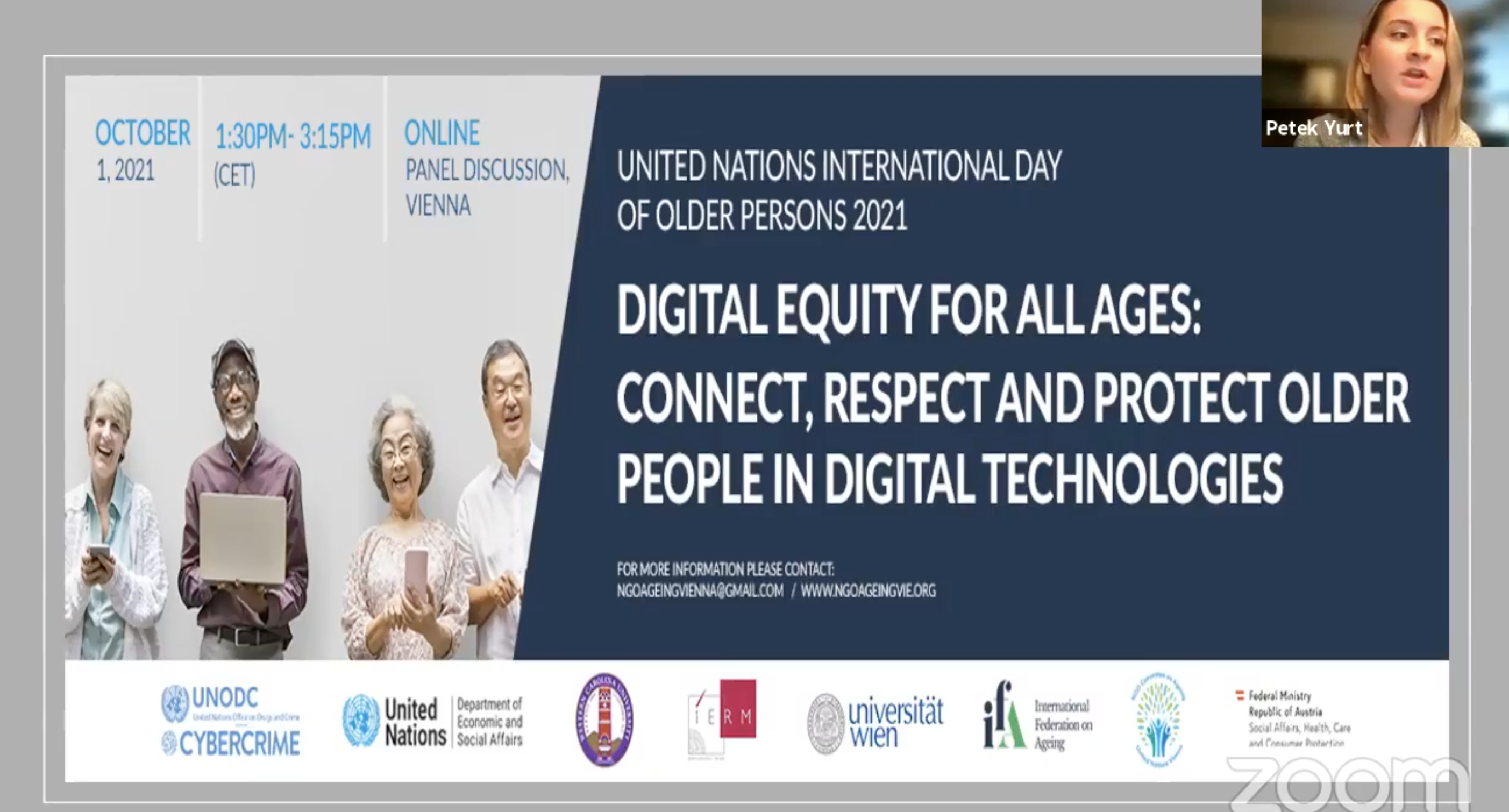UN International Day of Older Persons 2021 Digital Equity for All Ages BPW International