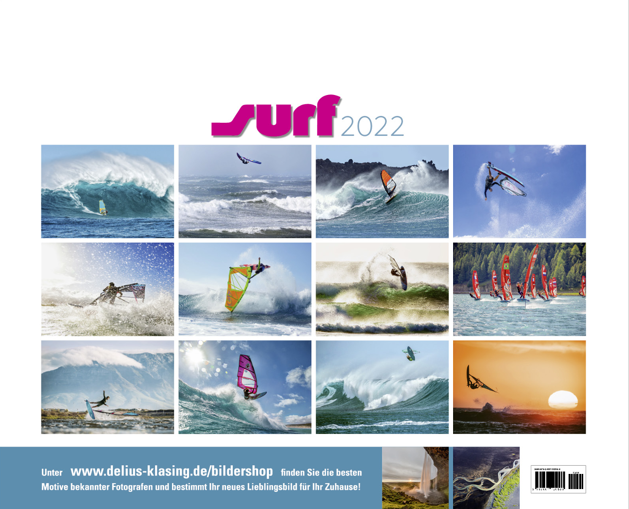 Surf Mag Kalender 2022 - DIGITAL CONTENT CREATOR  ATHLETE  CREATIVE 