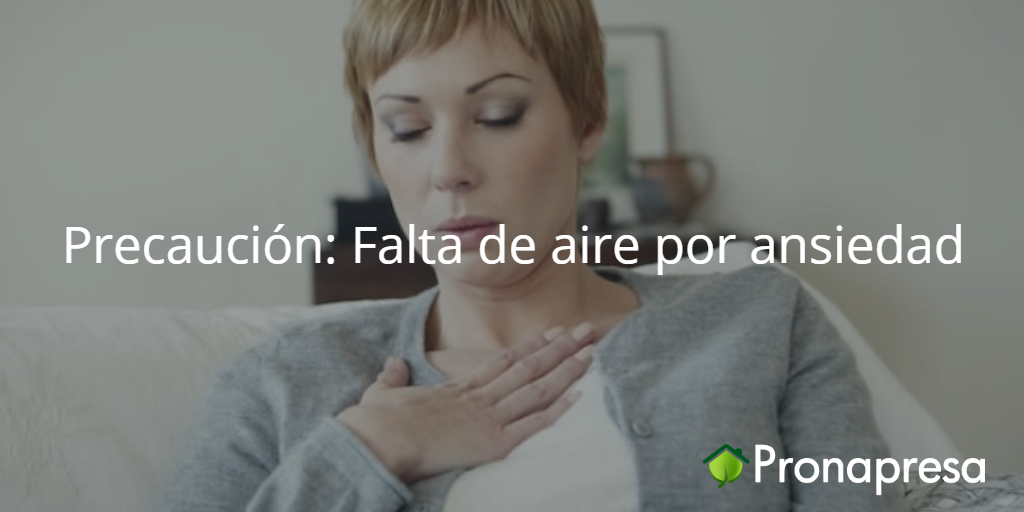 ansiedad palpitaciones falta de aire
