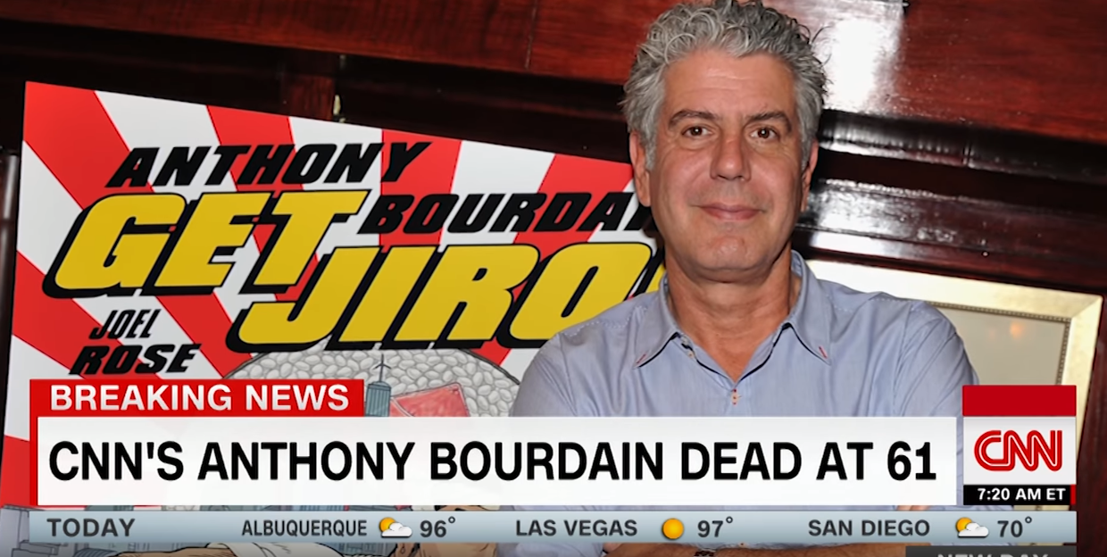 Der Mann Der Truffelol Hasste Ist Tot Starkoch Anthony Bourdain Beging Suizid Master Of Olive Oil Revolution Olivenol