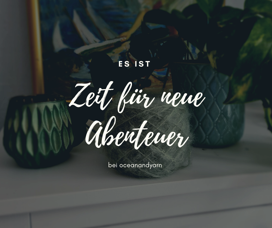 Zeit für neue Abenteuer Wolle von oceanandyarn