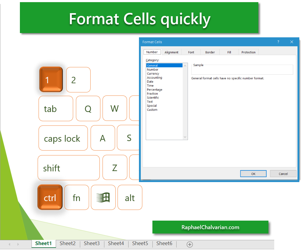 Format Cells Keyboard Shortcut Powerpoint Excel Explained Simply