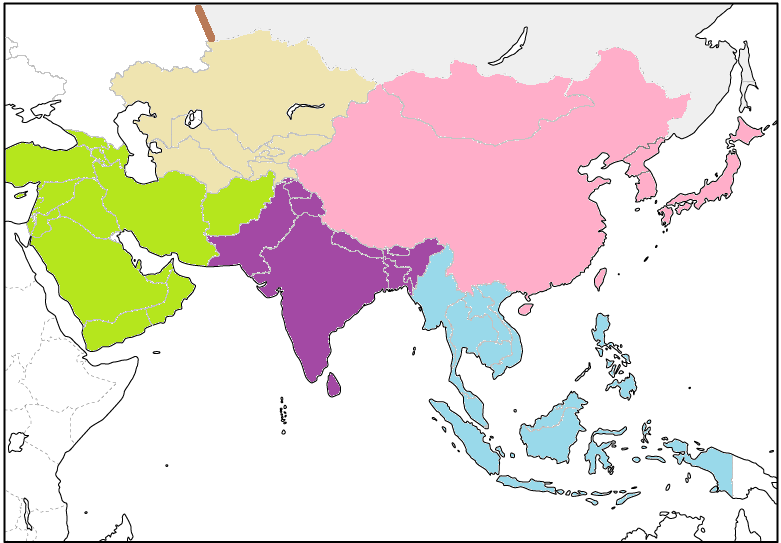 中学地理 アジア州の各国 地域の特徴 しっかり 教科の学習