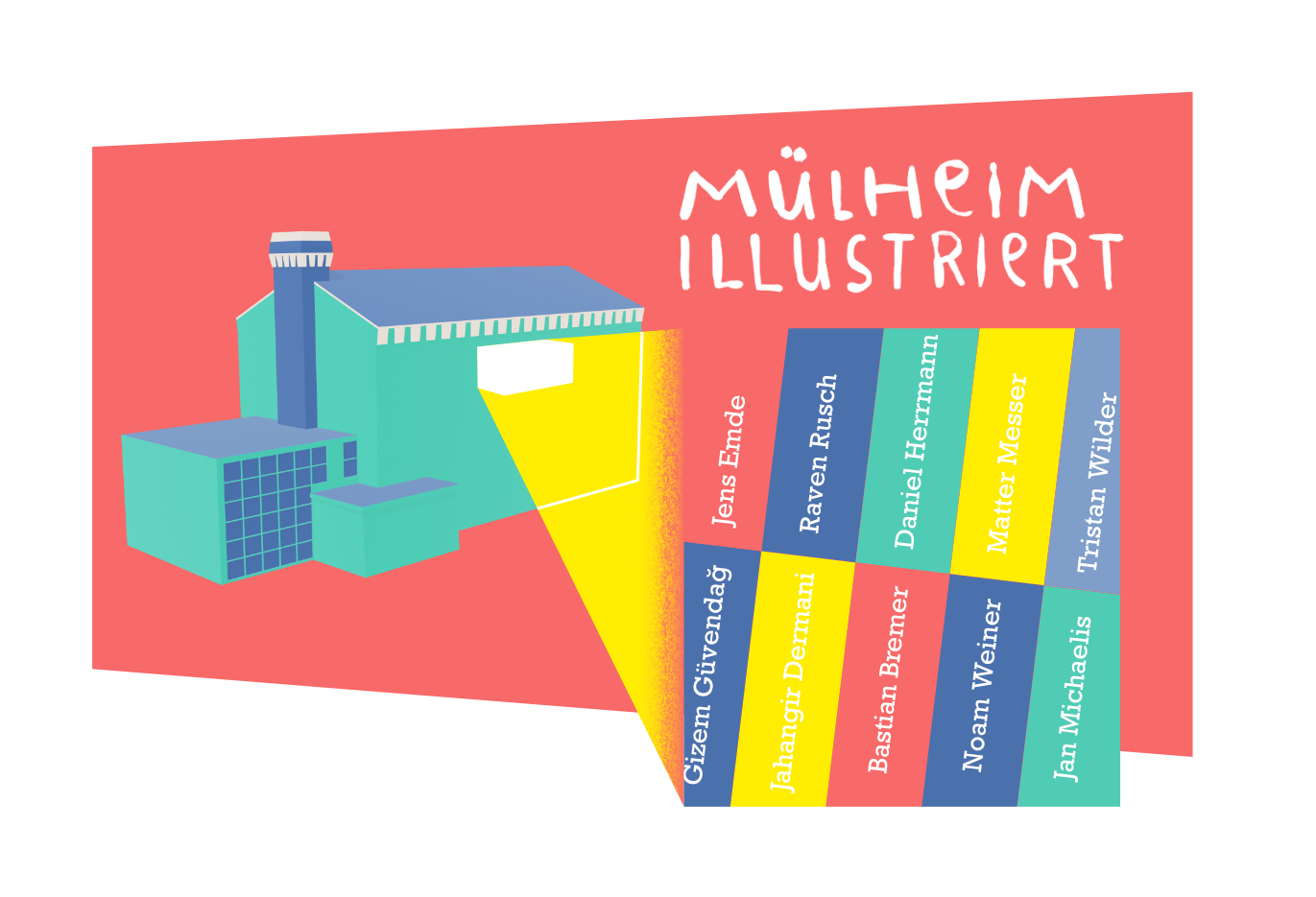 pix Messerattacke Gizem illustriert virtuelle ausstellung