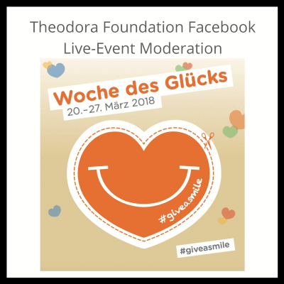 Thomas Odermatt Live Event Moderator für Socialmedia Facebook und Instagram  Kick-Off Event der Theodora Foundation