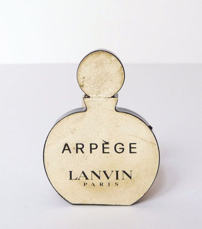ARPEGE - REPLIQUE FLACON A PARFUMER : VERSO