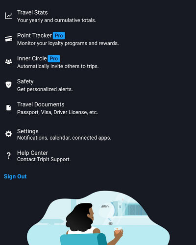 TripIt Pro Account