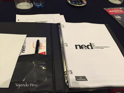 Tejiendo Perú en el NED2015 Seminarium Perú