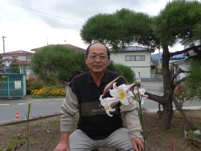 自治会長　鈴木孝男様 (一関市東山地域行政区長 協議会 会長)
